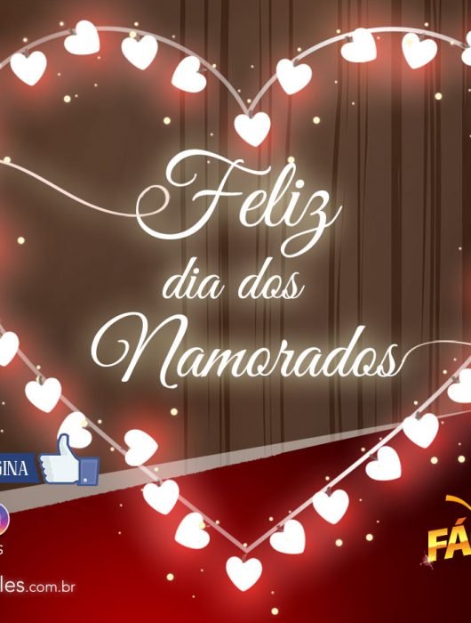 Feliz dia dos namorados