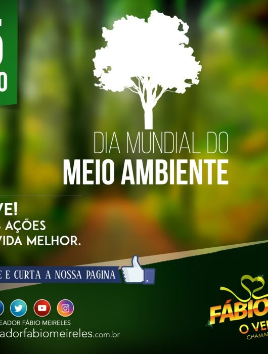 Dia mundial do Meio Ambiente – Preserve! Pequenas ações fazem a vida melhor