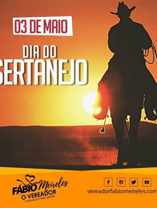 03 de Maio – Dia do Sertanejo