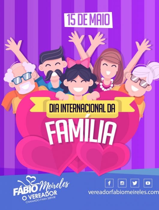 15 de Maio – Dia Internacional da Família – Paz e harmonia, é a verdadeira riqueza de uma família