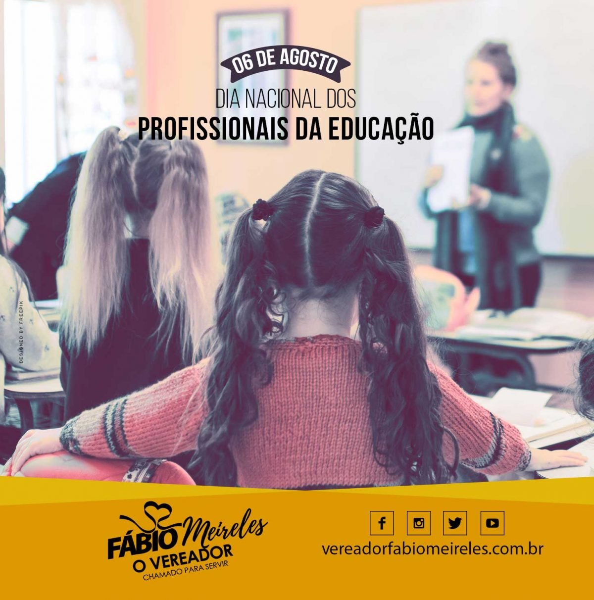 Dia nacional dos profissionais de Educação